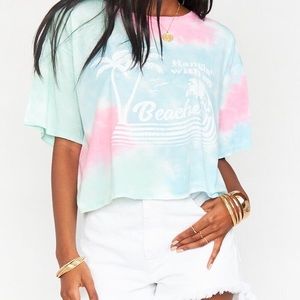 Show Me Your Mumu Bridger Tee Tie Dye Graphic